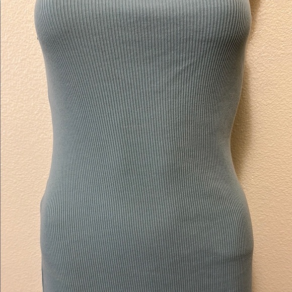 Wild fable- Elegant Blue Sleeveless Dress - Picture 5 of 8